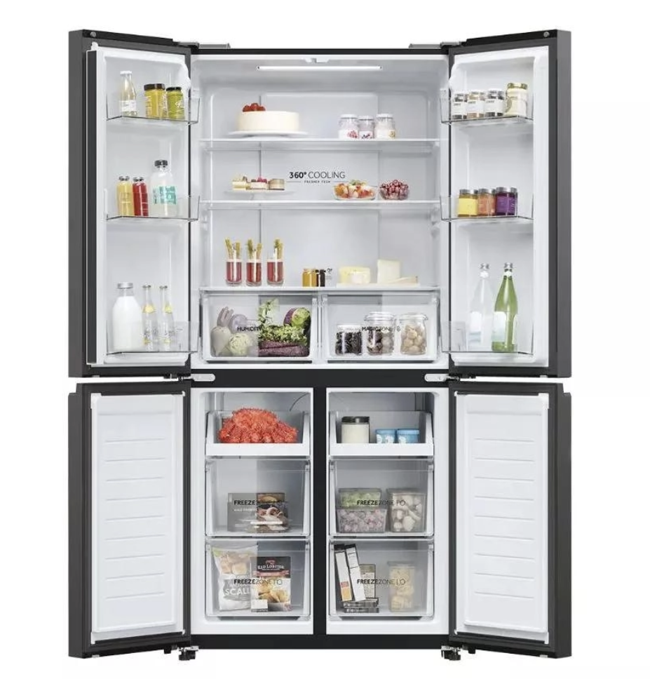 Thumbnail: Haier HRF-IG585EM(GB) 529L 4D Inverter Refrigerator