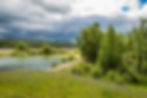 Color photo at RPark in Jackson, Wyoming of a natural resources and landscaping architecture project by Harmony Design & Engineering.