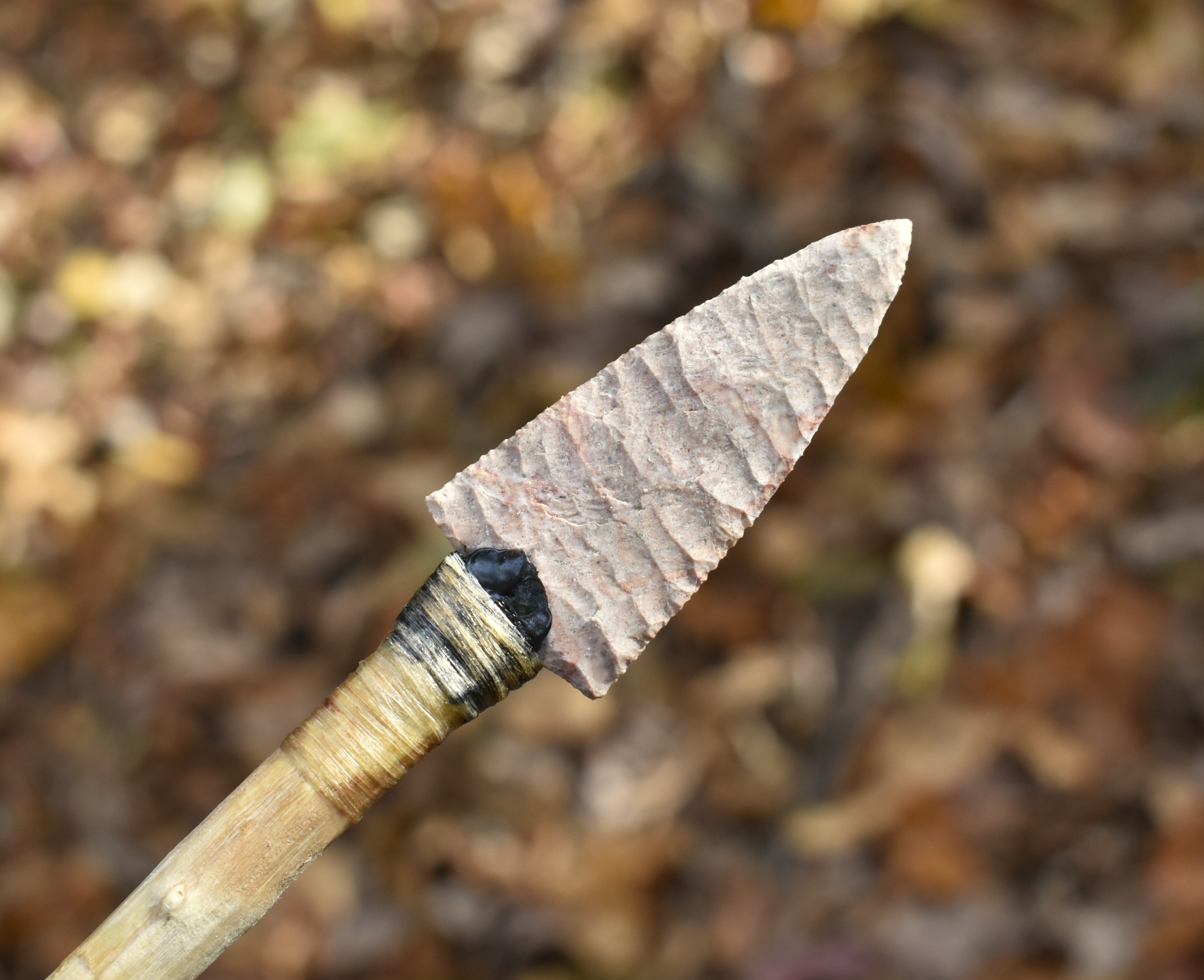 Atlatl Dart in Authentic Materials