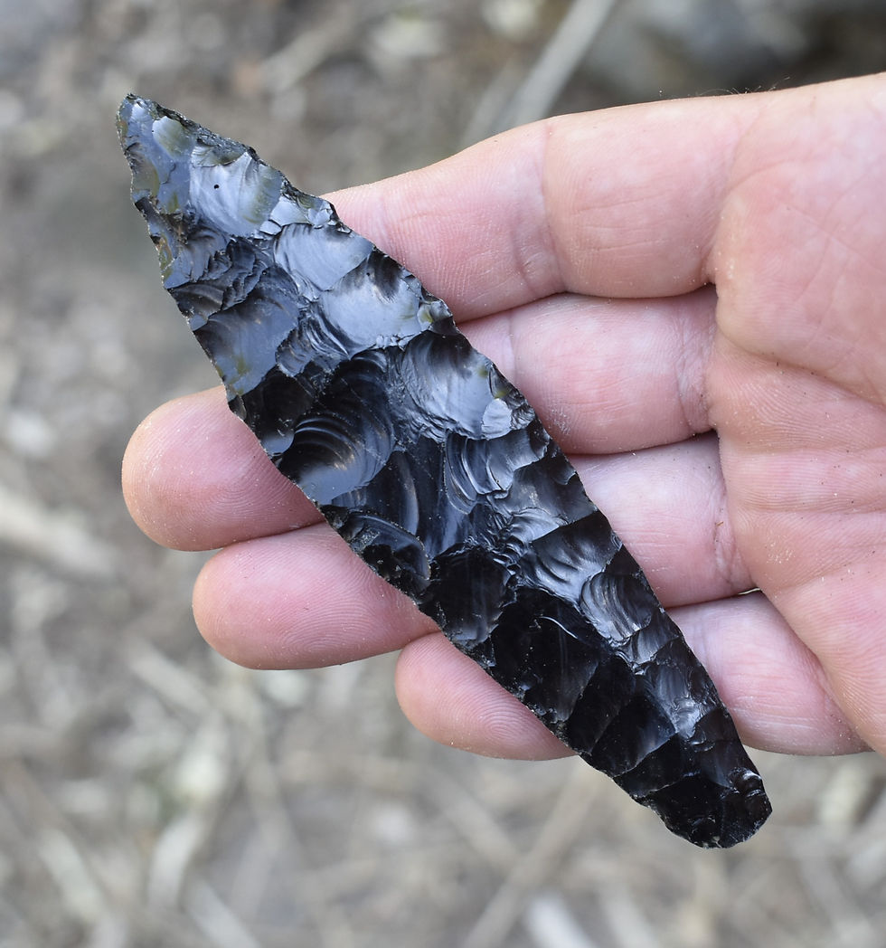 Thumbnail: Haskett Lithic Cast/Harney County, Oregon