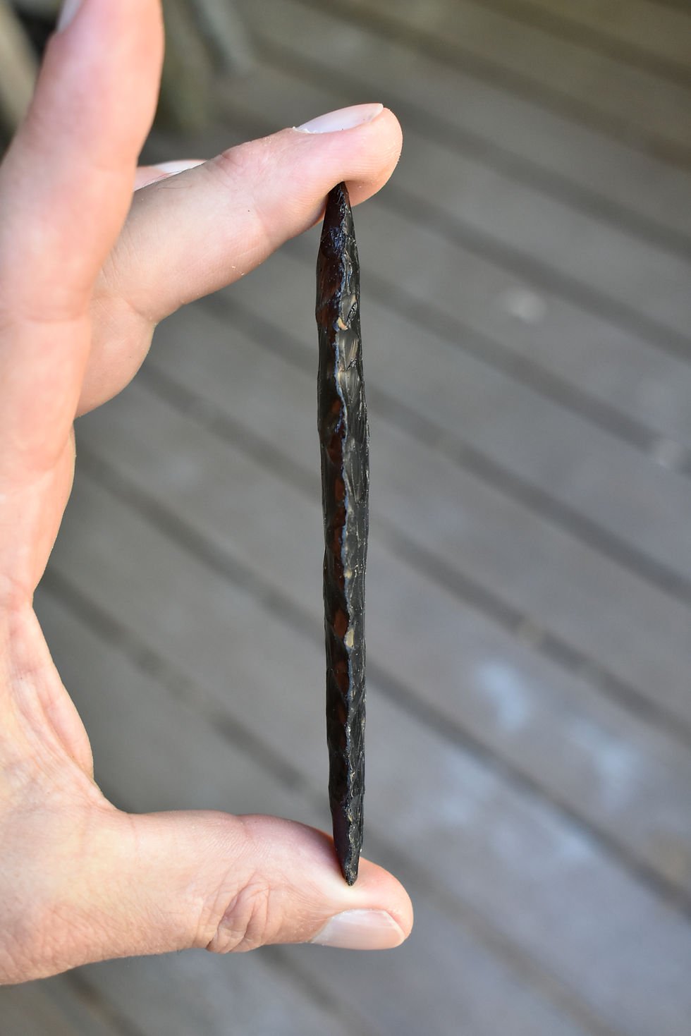 Thumbnail: Haskett Lithic Cast/Harney County, Oregon