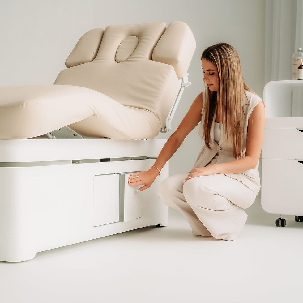 Sīktēls: Kušete VELLIA SPA, brūna, ar apsildi, 77