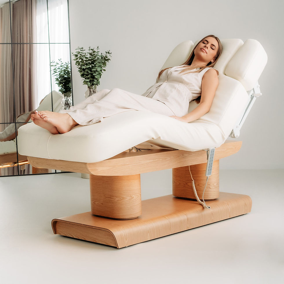 Sīktēls: Kušete MELIA SPA, balta, ar apsildi, 77
