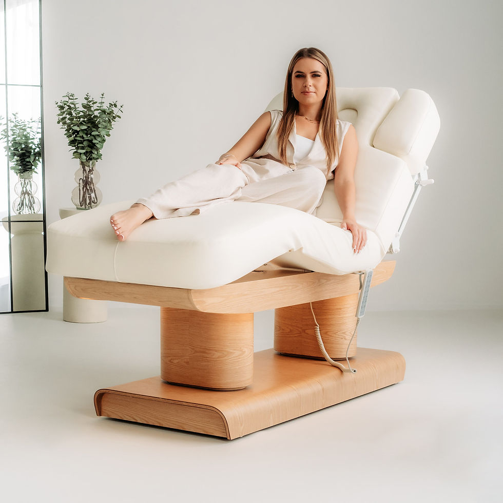 Sīktēls: Kušete MELIA SPA, balta, ar apsildi, 77
