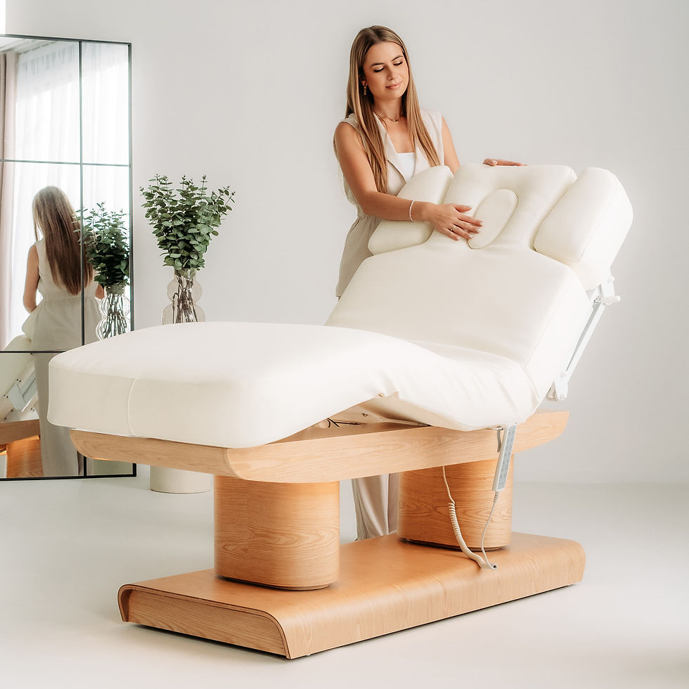 Sīktēls: Kušete MELIA SPA, balta, ar apsildi, 77
