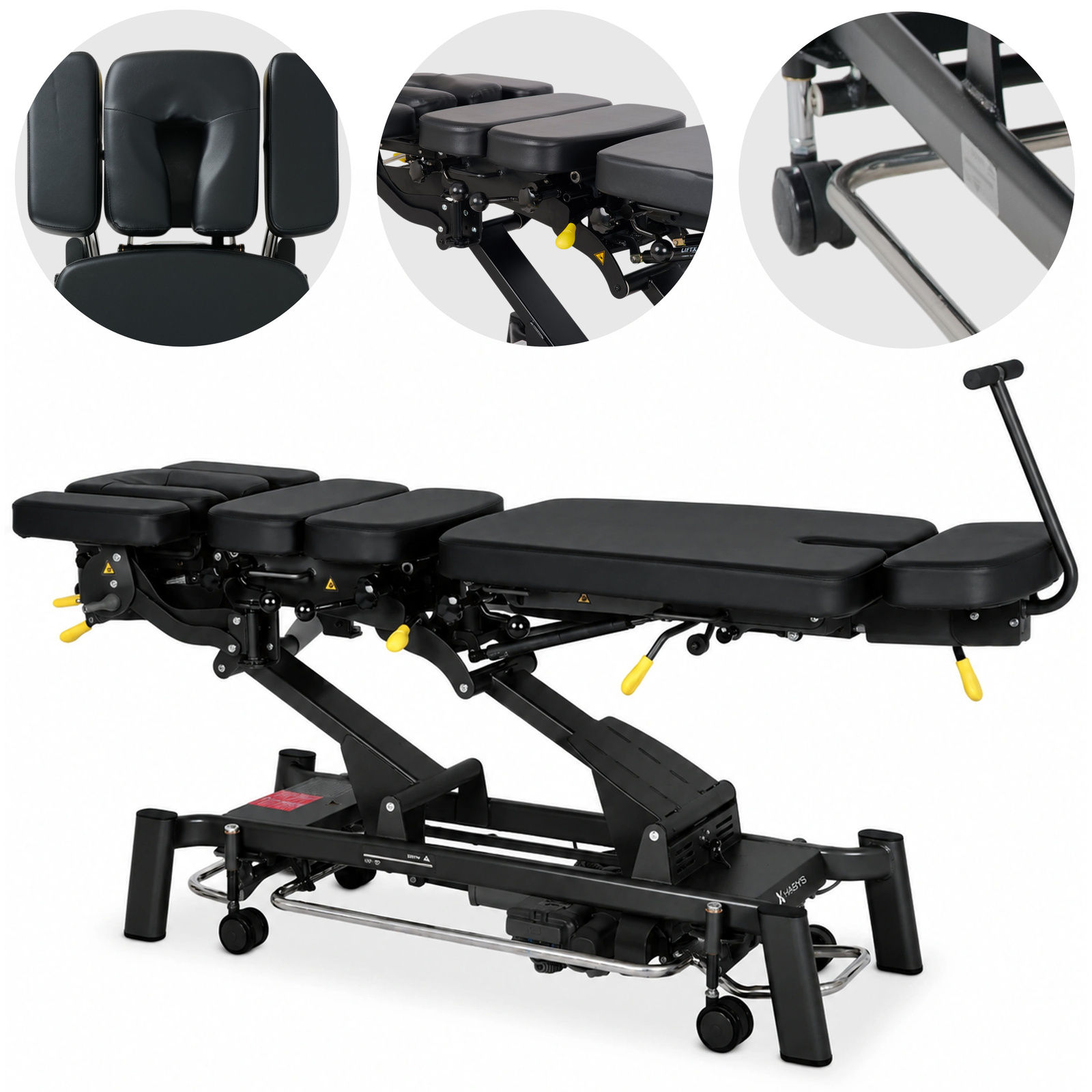 Kušete CHIRO 7, 56, melna, touch core