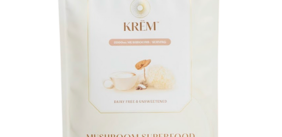 KREM + Mushroom Superfood Creamer (with added collagen)