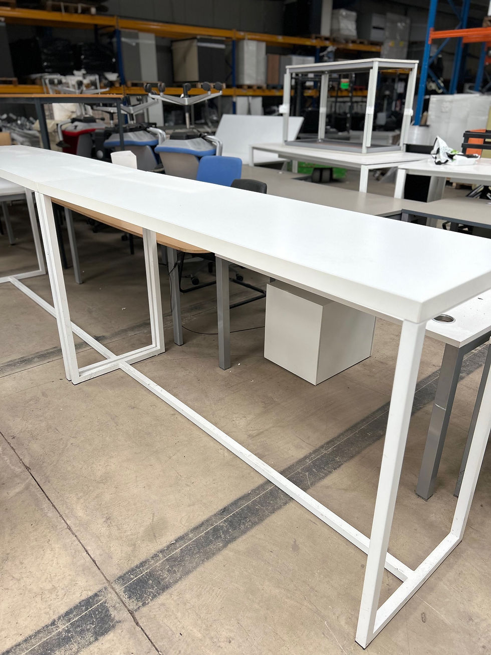 Miniature : Mange debout blanc - L200 x H110 x L60