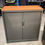 Miniature : Armoire métallique basse anthracite hauteur 104cm largeur 100cm profondeur 43cm