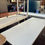 Miniature : Table simple blanche - 140x60cm - H74