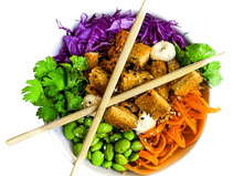 Plantein - Schnitzel Buddah Bowl