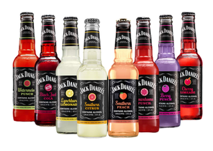 Jack Daniels Hard Tea range