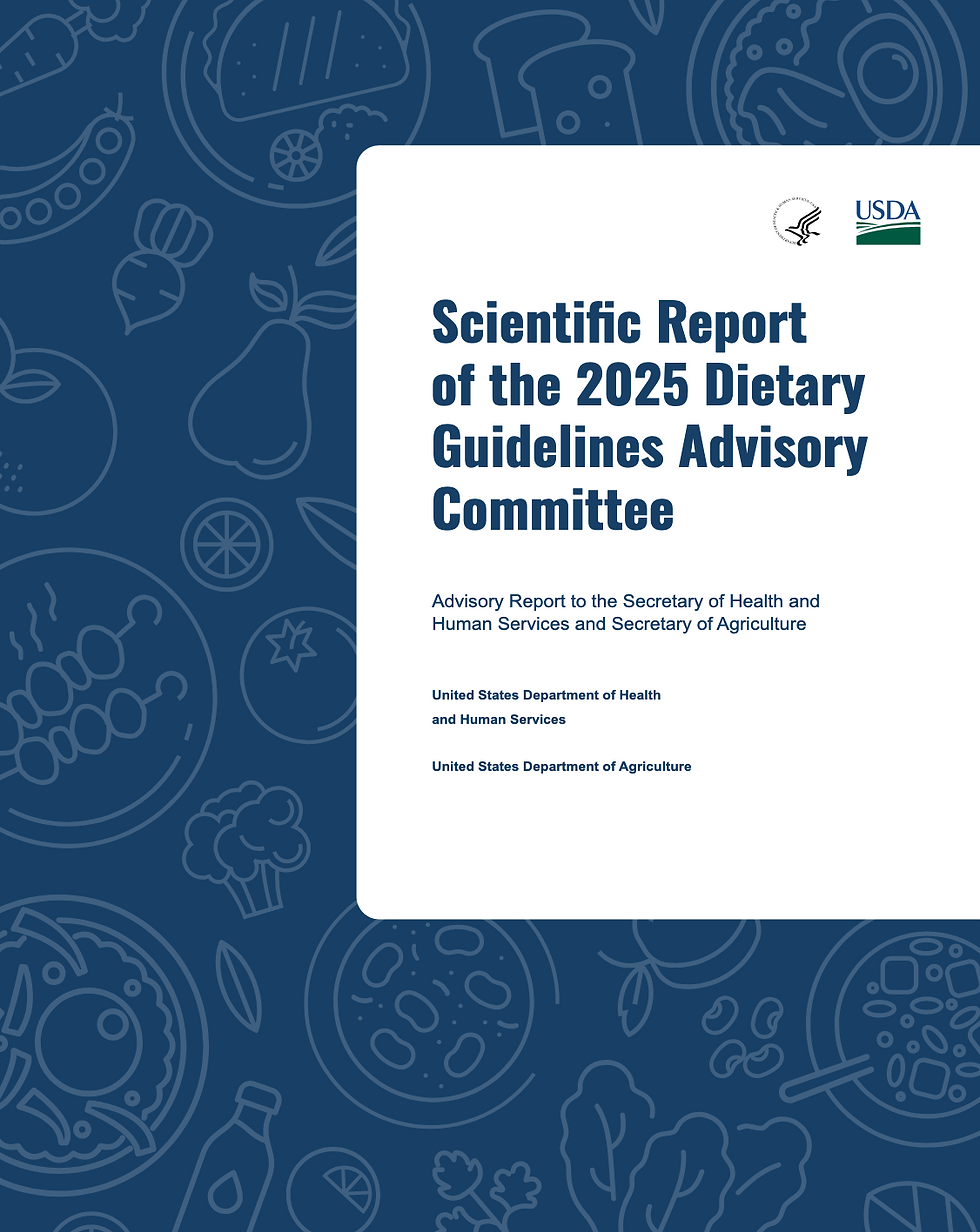 USDA Dietary Guidleines Cover