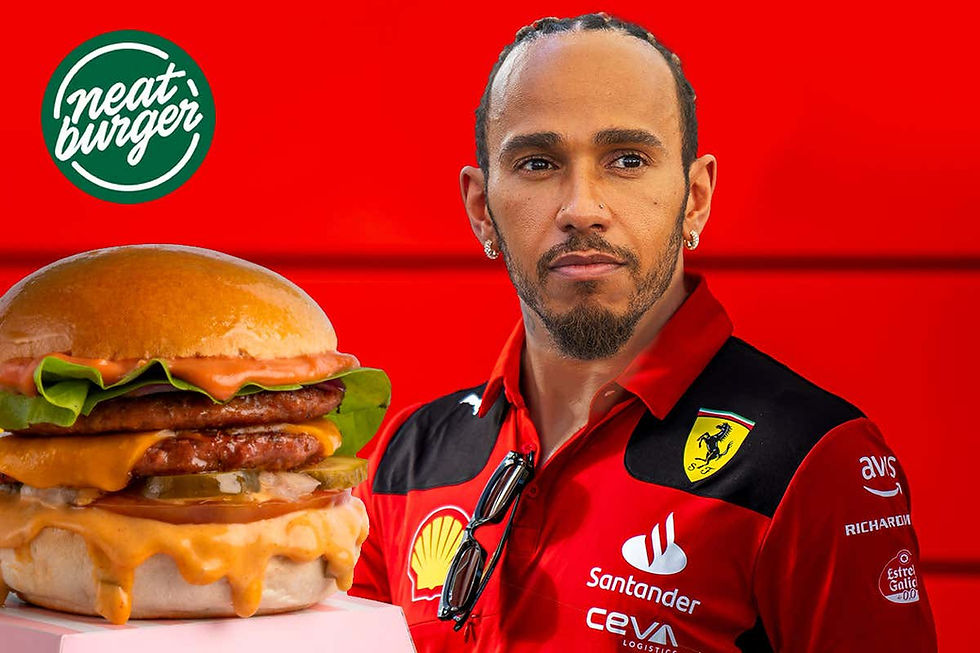 Neat Burger and Lewis Hamilton