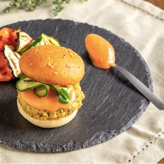 Garden mix Italian burger