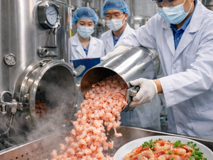 Bioreactor Seafood Revolution in Vietnam visual media slide