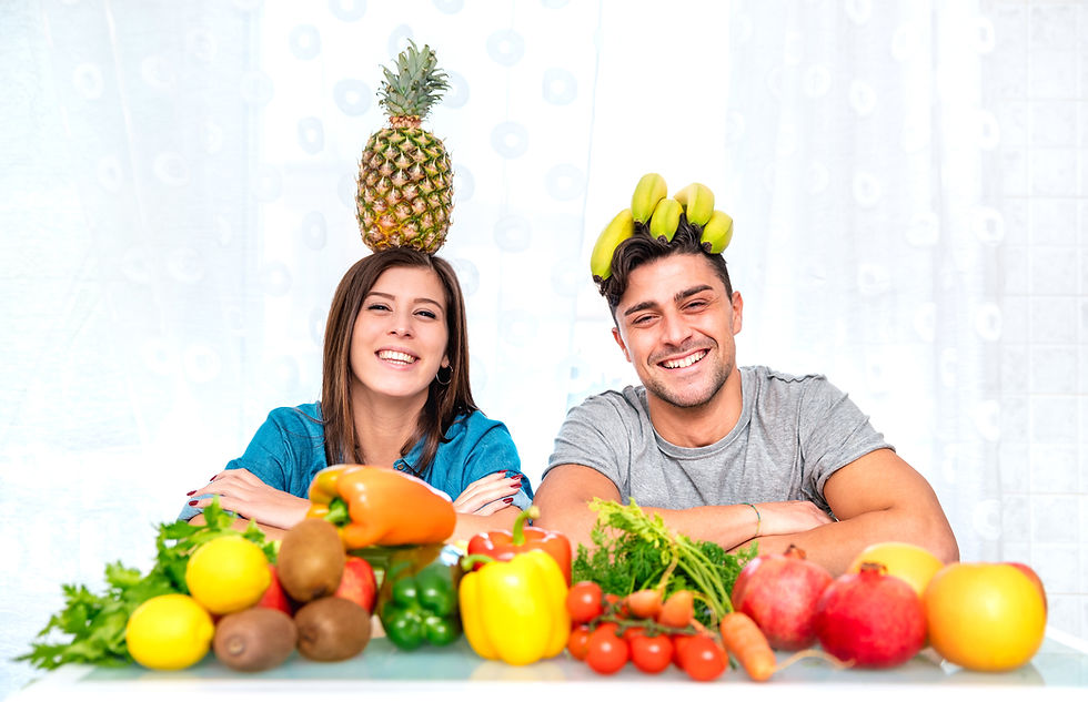 Vegan couple 