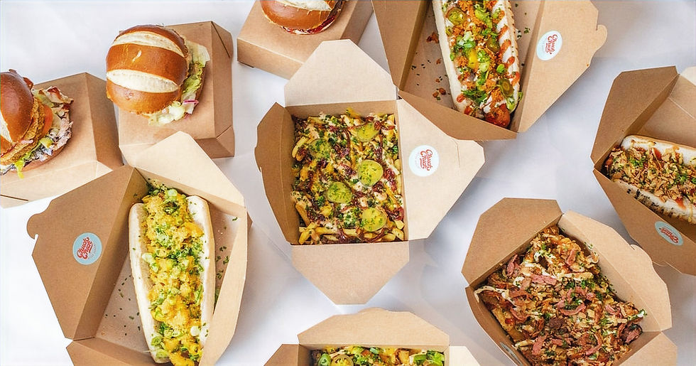 Chuck Chick food montage