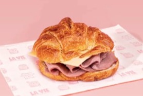 Croissent jambon beurre