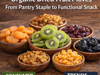 Organic Dried Fruit Moves From Pantry Staple to Functional Snack visual media slide 