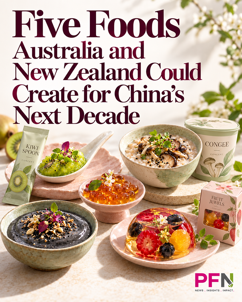 Five future foods for China's next decade media slide