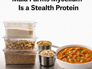 Maia Farms Mycelium Is a Stealth Protein visual media slide