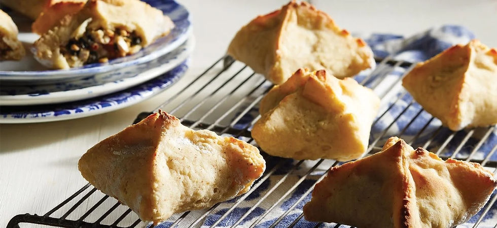 Creamy Vegan Spinach Knishes