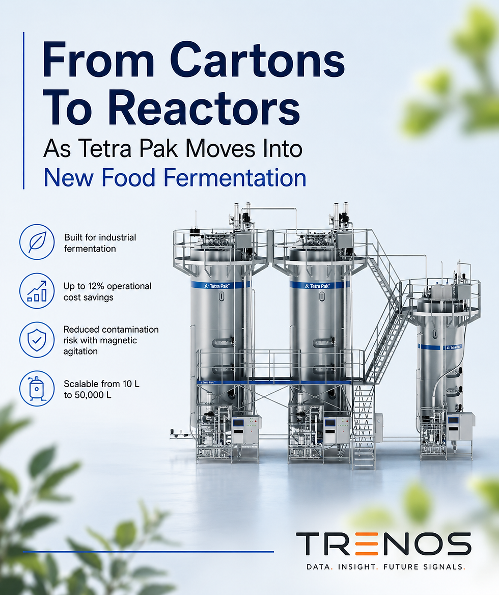 From Cartons To Reactors AS Tetra Pak Moves Into New Food Fermentation Media Slide