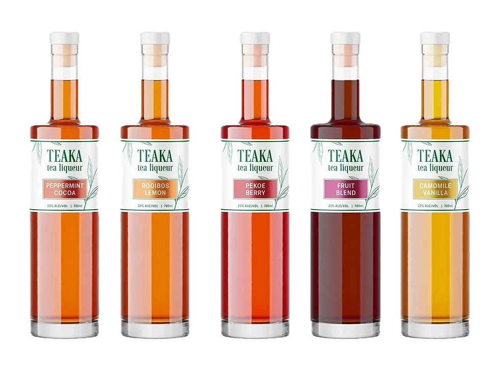 Australia's TEAKA range of tea liquers
