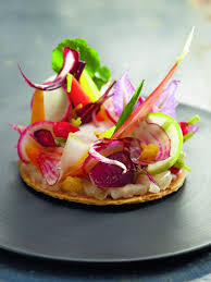 Arpege - A selection of Alain Passards plated plant-based dishes.