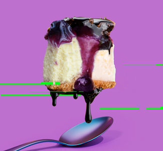 Lilo Desserts Blueberry Cheesecake