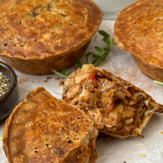 FROOM Mushroom and jackfruit pie