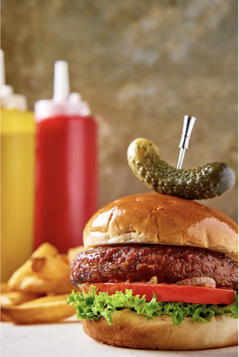 Steakholder plant-based burger pattie