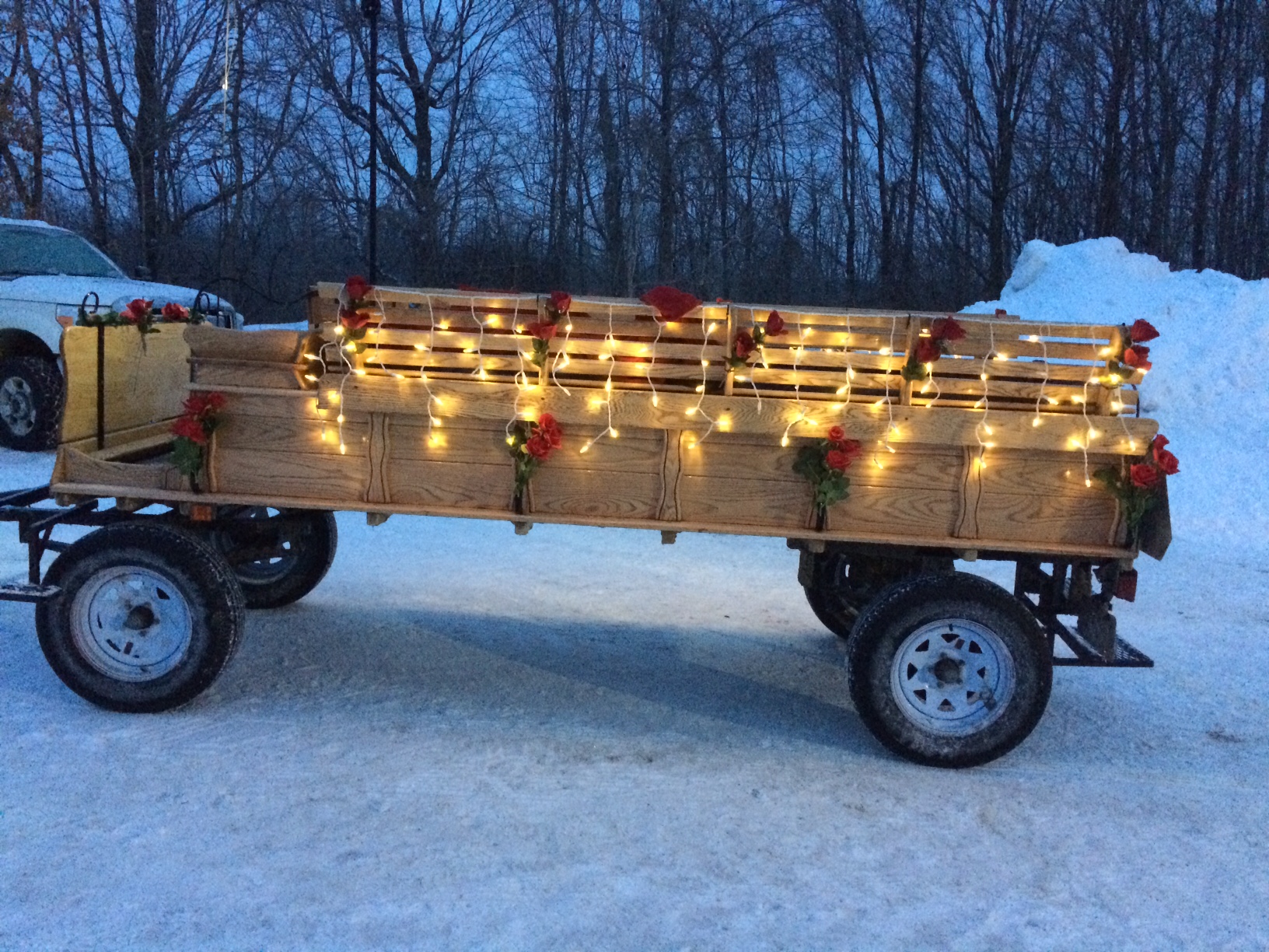 Lighted Wagon