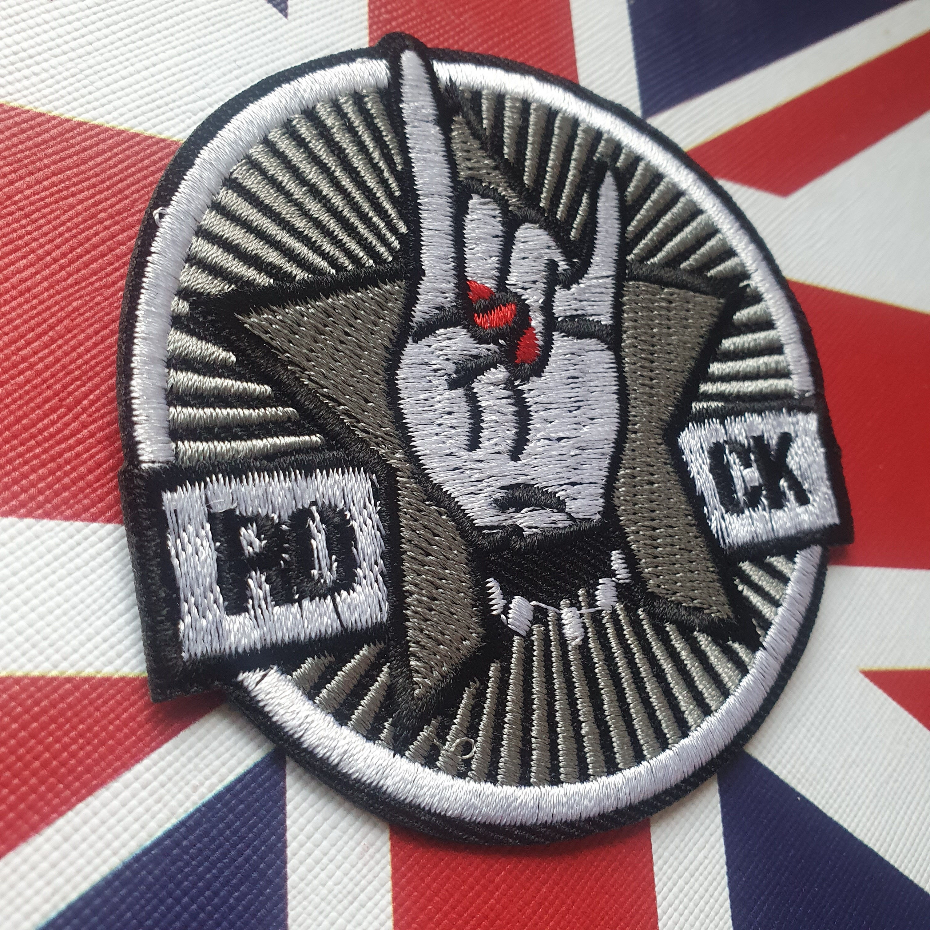 Rock And Roll Horns Heavy Metal Punk Rock Band Patch