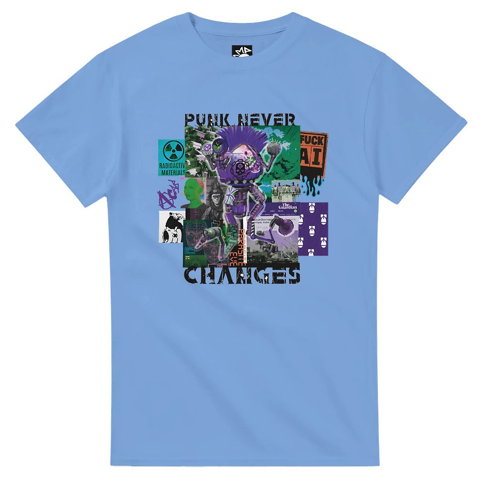 Thumbnail: Punk Never Changes Fallout Mr Handy T-shirt