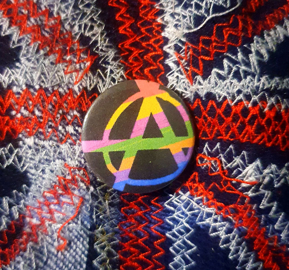 Thumbnail: Punk Art Anarchy Badges - Small