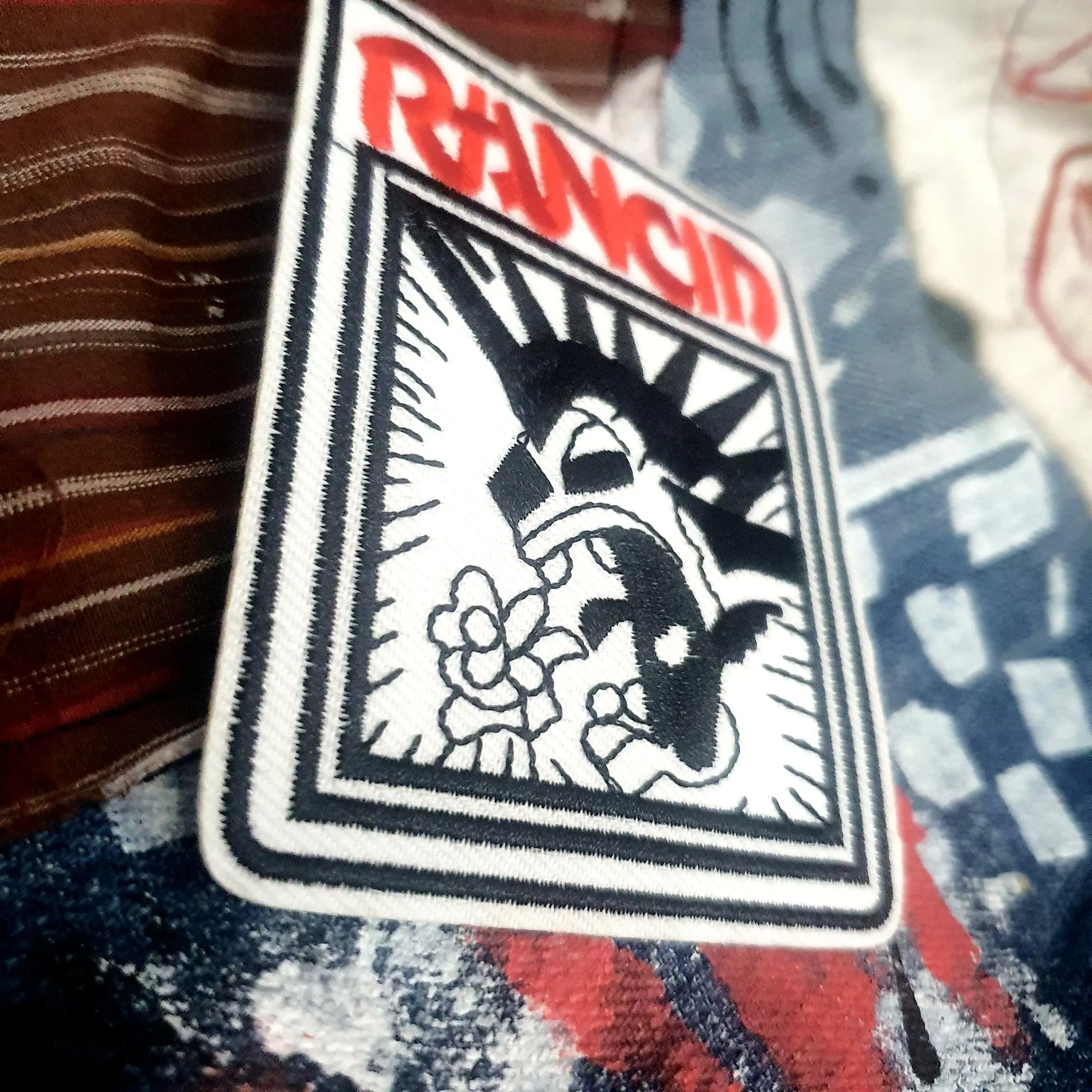 Rancid Punk Rock Band Patch