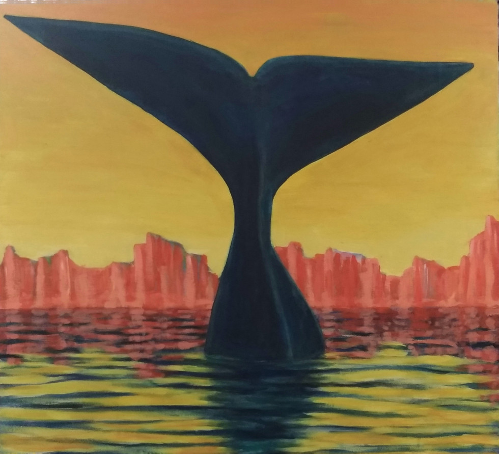 Blue Whale Tail