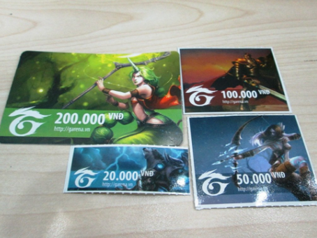 Mẫu thẻ cào game – Giải pháp gia tăng trải nghiệm người chơi