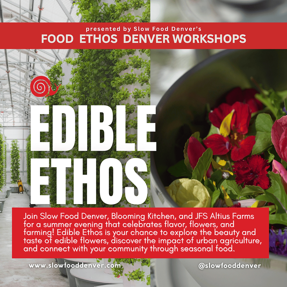 FED Workshop: Edible Ethos