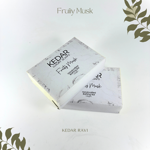 Fruity Musk soap bar