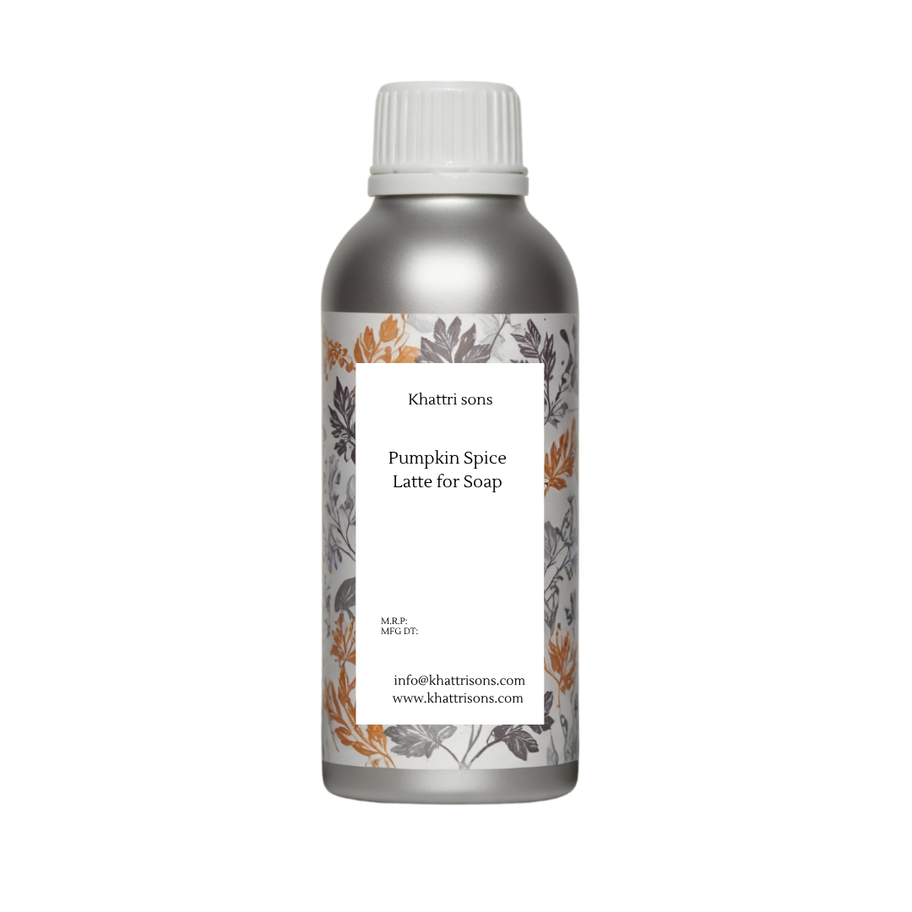 Pumpkin Spice Latte for Soap bottle