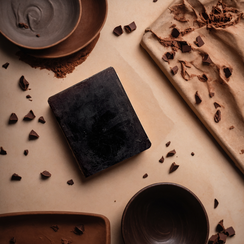 Indulge in Chocolate soap: organic scented luxury. Nourish your skin with Chocolate soap: organic scented, free of harsh chem