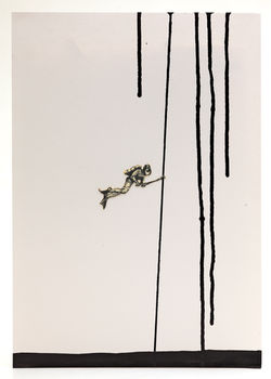 Diver, 2014, 21x29.7cm