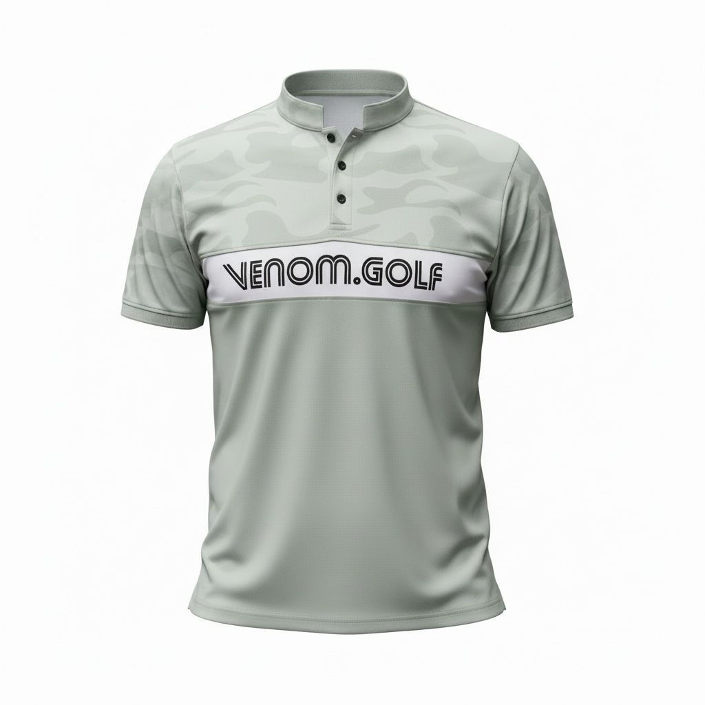 Green Camo Blade Polo