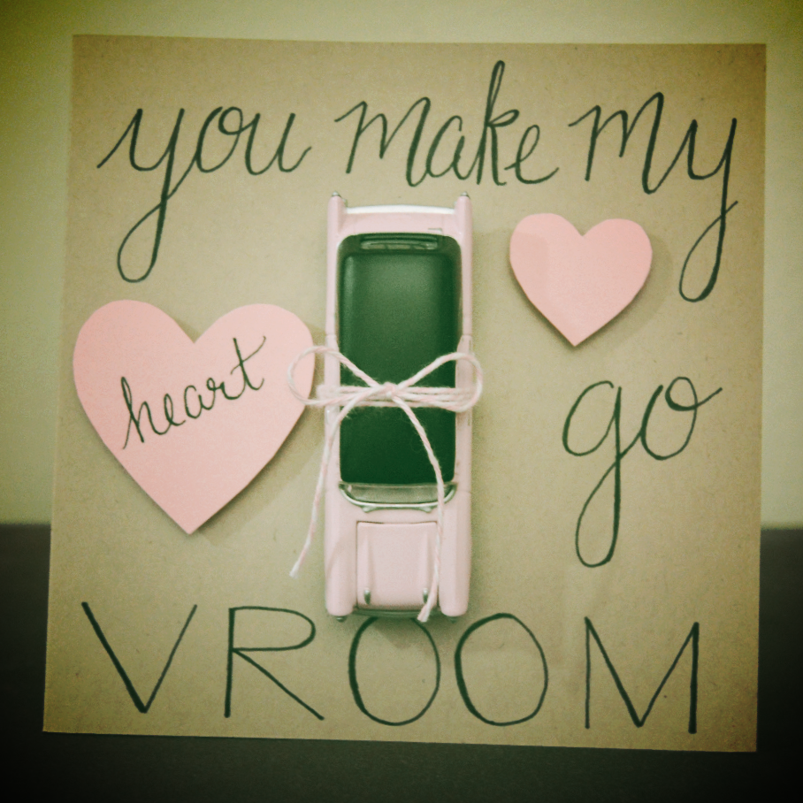 You make my heart go vroom