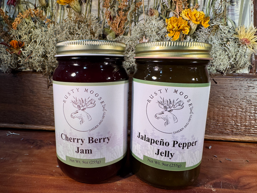 Jams & Jellies 9oz | The Rusty Moose Gard