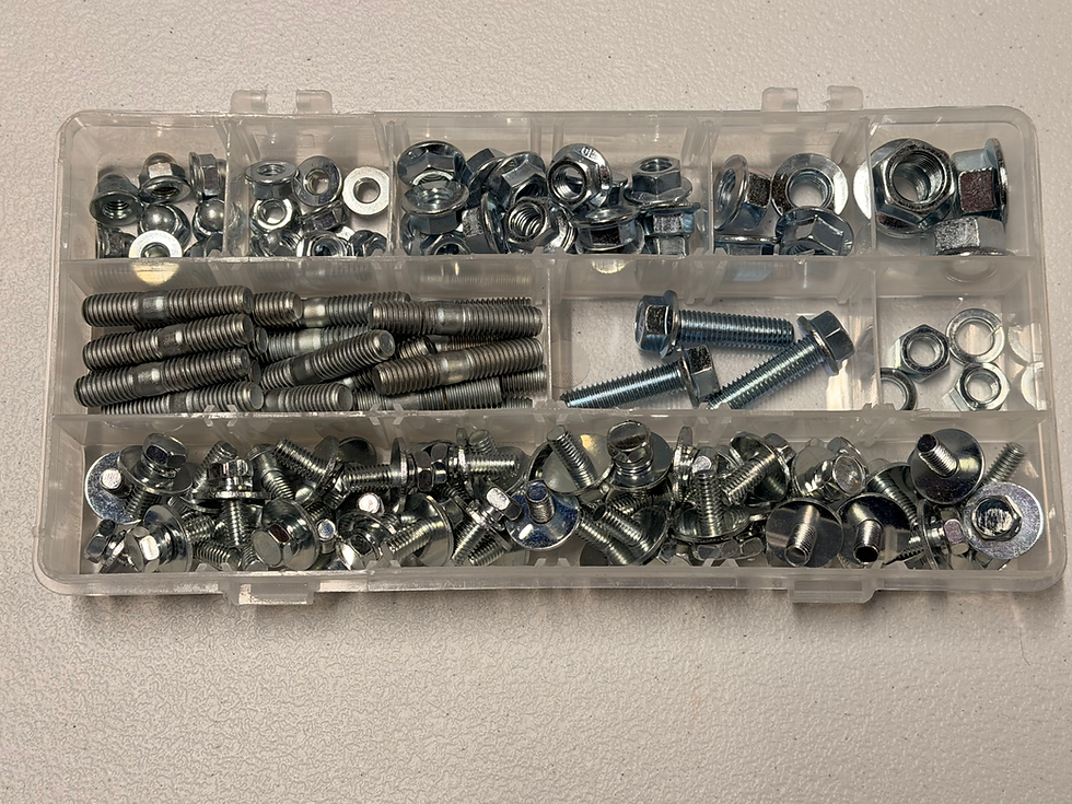 Thumbnail: 121 pc. Engine Bay Hardware Kit - Honda/Acura