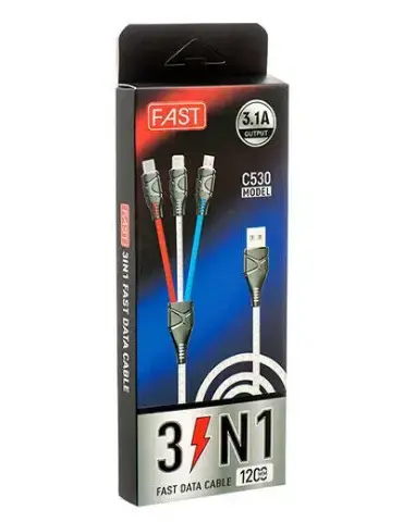 Product: כבל מהיר שלוש ב אחד
